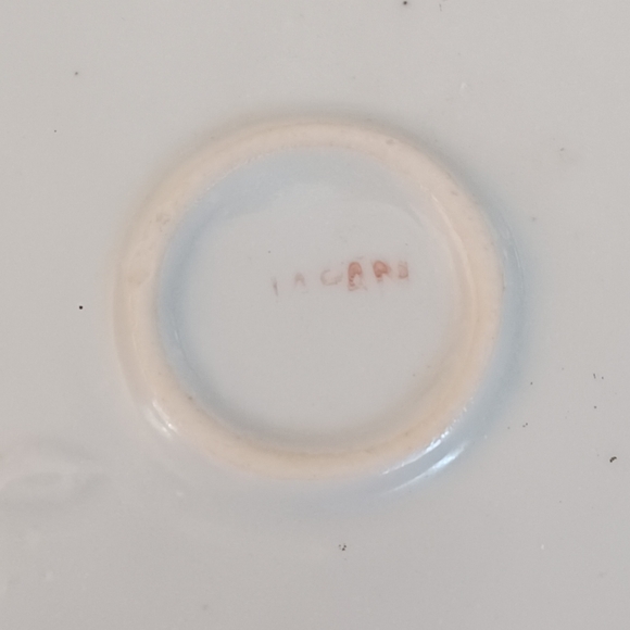 VINTAGE HAND-PAINTED PORCELAIN JAPANESE GEISHA GIRLS BLUE TEAPOT/PITCHER NO LID - Picture 9 of 14